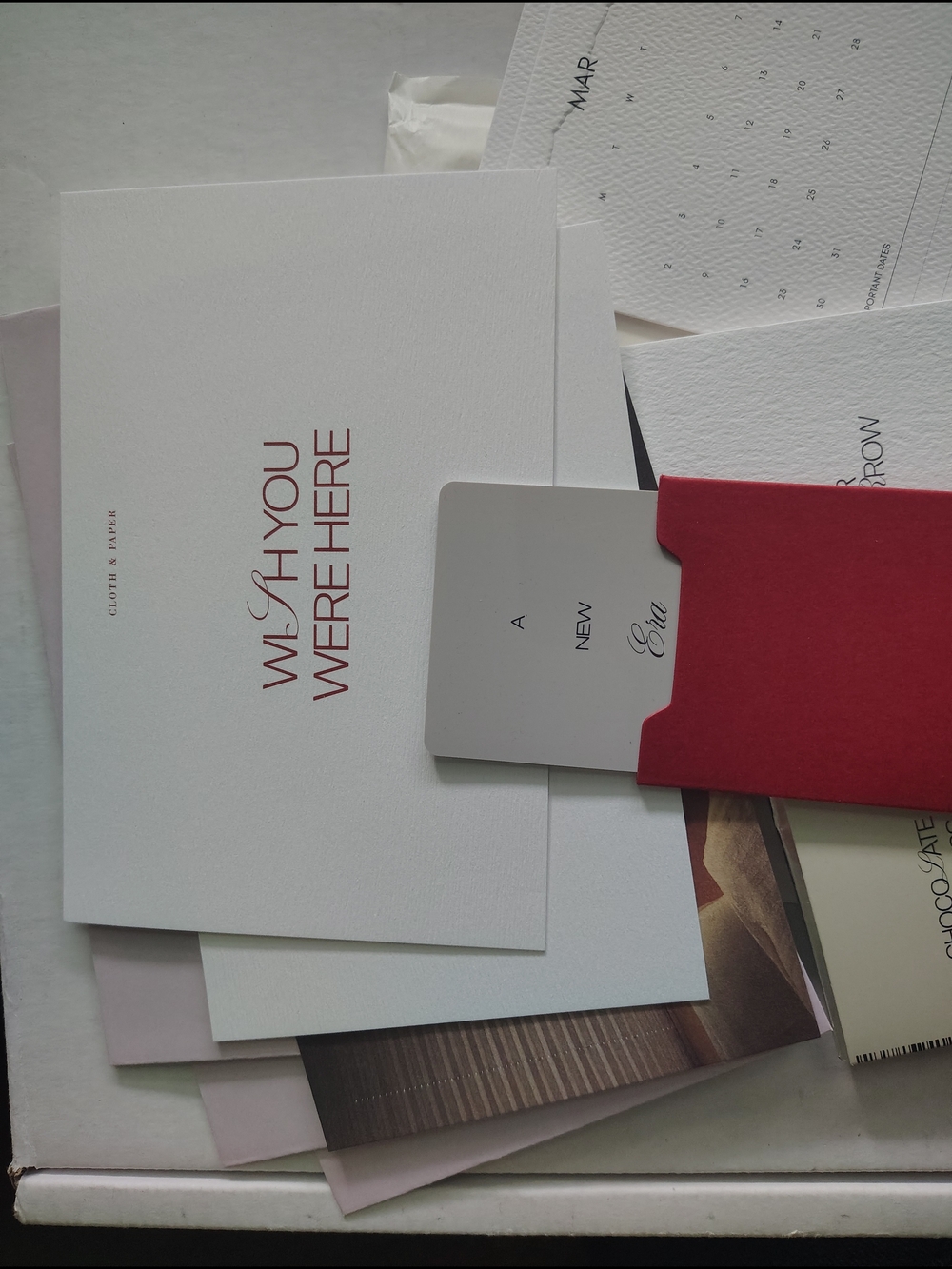 Cloth & Paper Intention Box Items - Picture 3 of 3